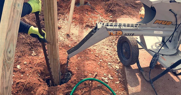 Calculating Concrete Needed for Setting Fence Posts