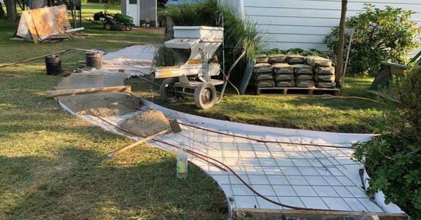 How to Build a Concrete Walkway: A Step-by-Step DIY Guide
