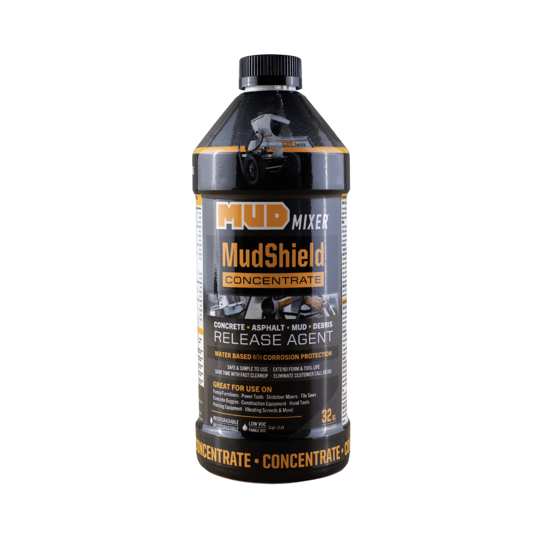 MudShield 32 oz Water-Based Concrete Release and Equipment Protectant Spray