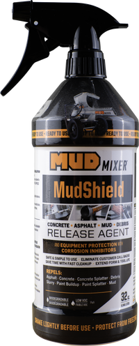 MudShield 32 oz Water-Based Concrete Release and Equipment Protectant Spray