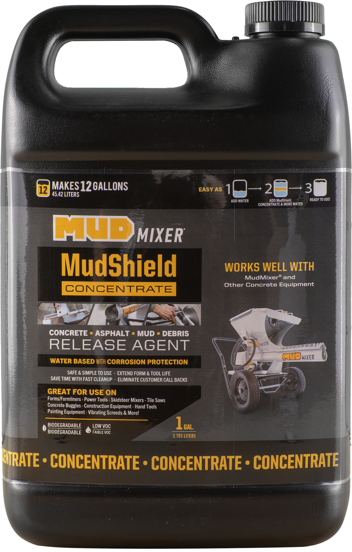 MudShield 32 oz Water-Based Concrete Release and Equipment Protectant Spray