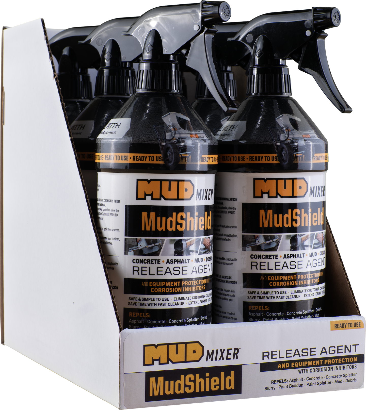 MudShield 32 oz Water-Based Concrete Release and Equipment Protectant Spray